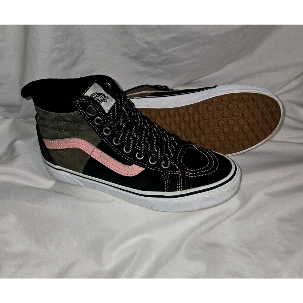 VANS Sk8-Hi 46 MTE DX Pink Suede High top Paracord Rare Size M 5.5 : W 7 Comfort
